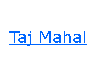 Zone de Texte: Taj Mahal